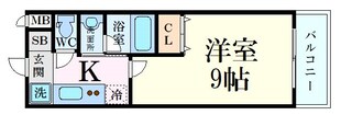 コクーン大元駅前の物件間取画像